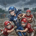🏈泥まみれの女子アメフト 170 6枚目