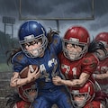 🏈泥まみれの女子アメフト 170 10枚目