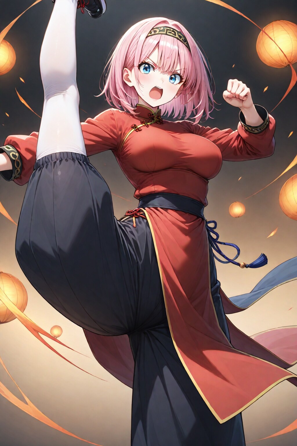 ハイキック | の人気AIイラスト・グラビア