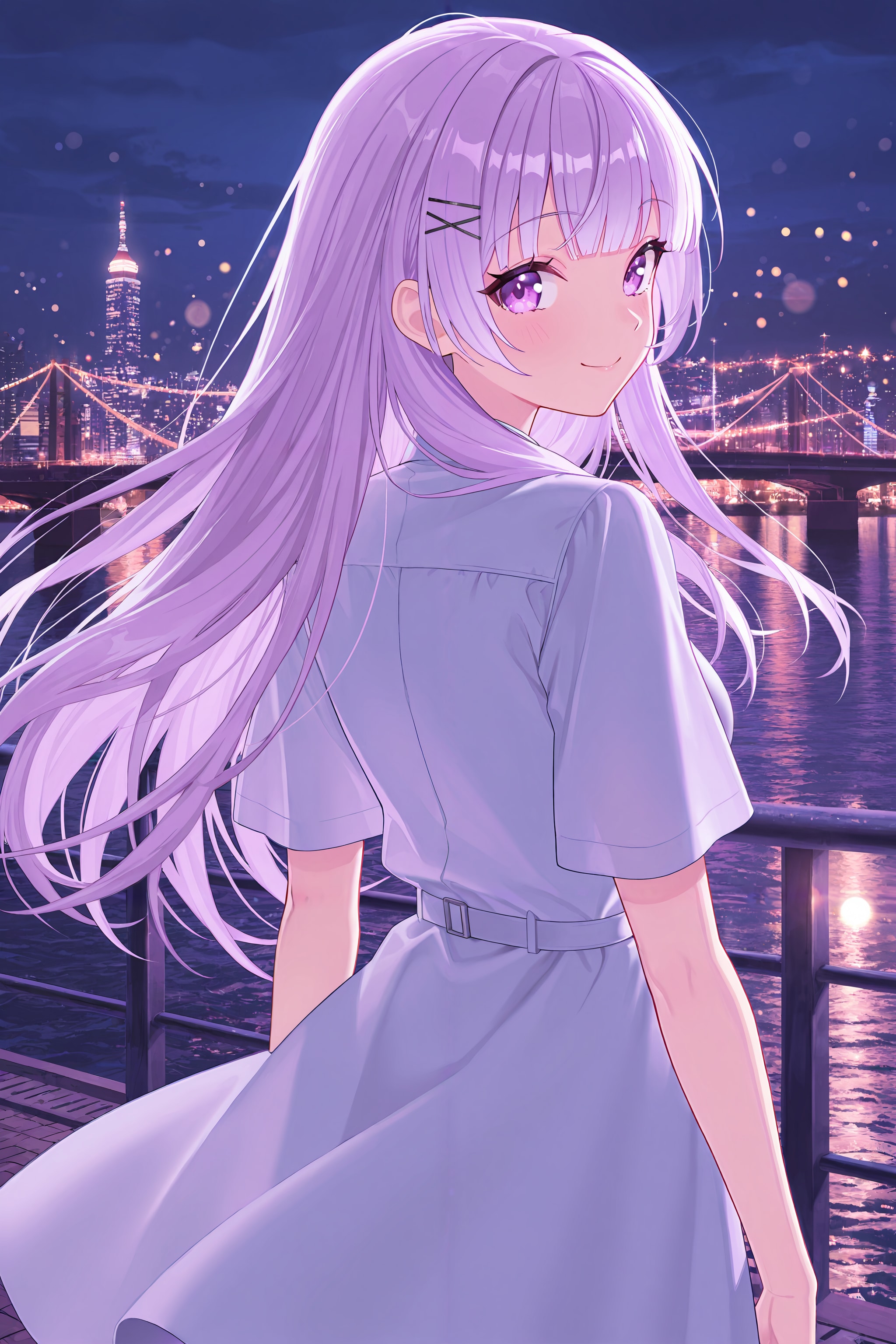 夜風に吹かれて | の人気AIイラスト・グラビア