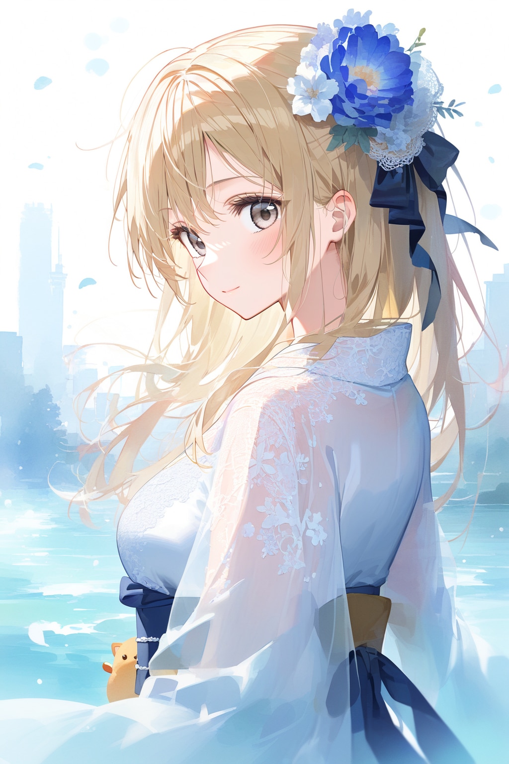 レースの着物撮影会