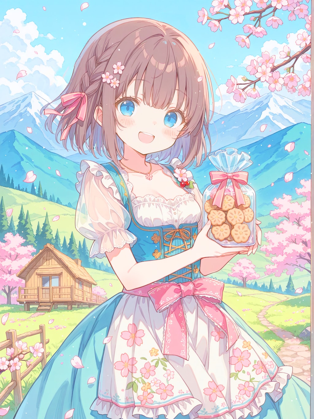 桜咲くホワイトデー