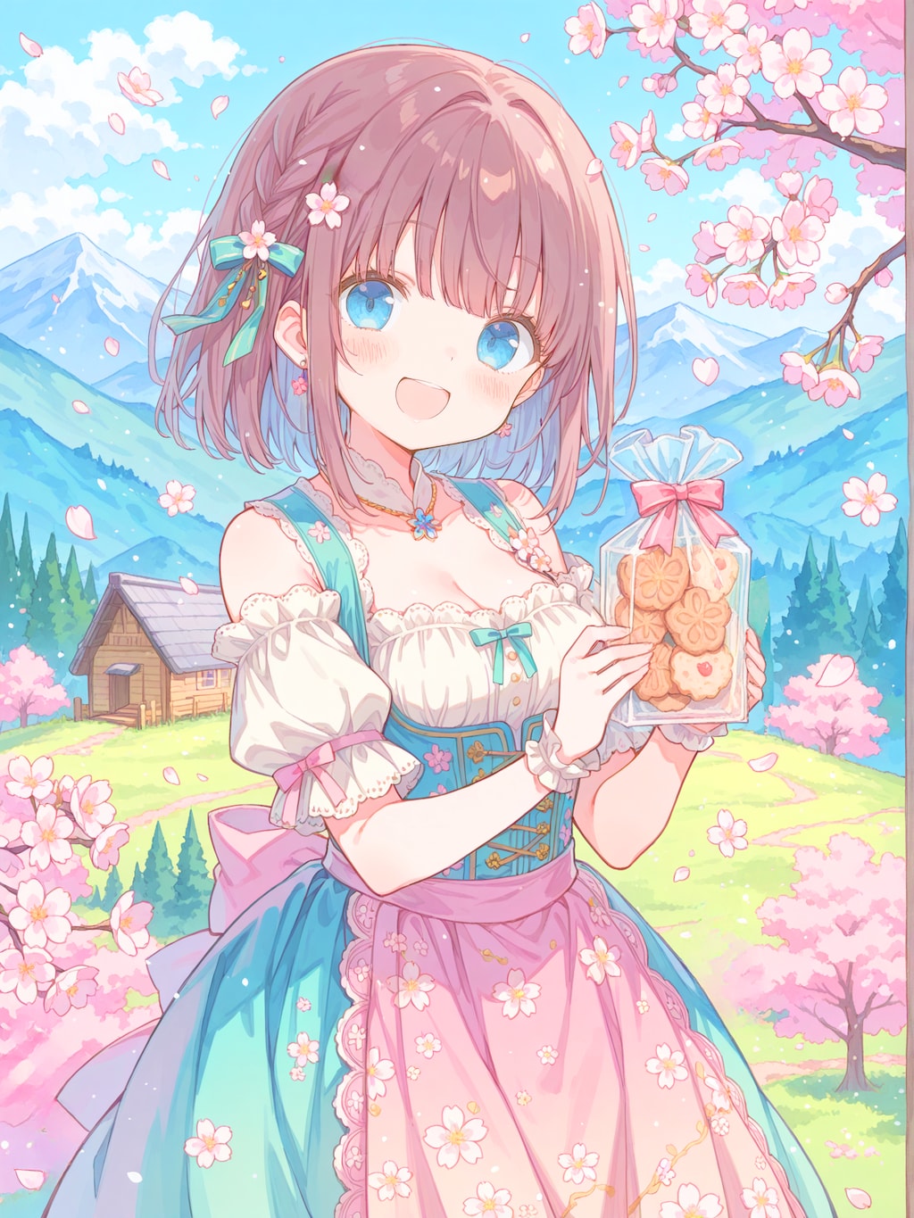 桜咲くホワイトデー