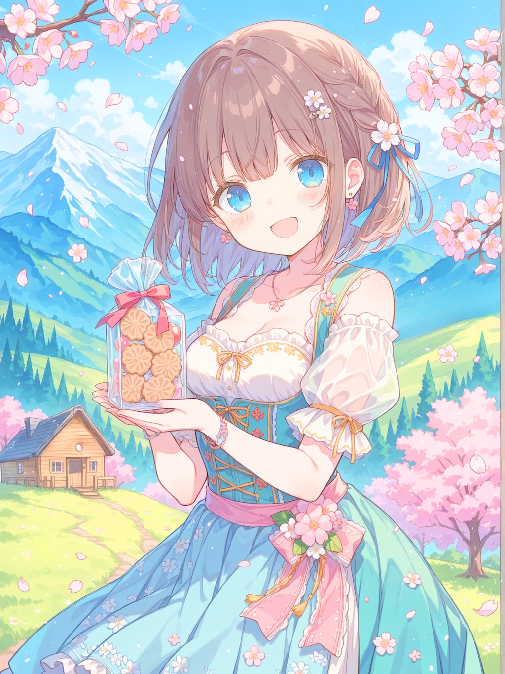 桜咲くホワイトデー