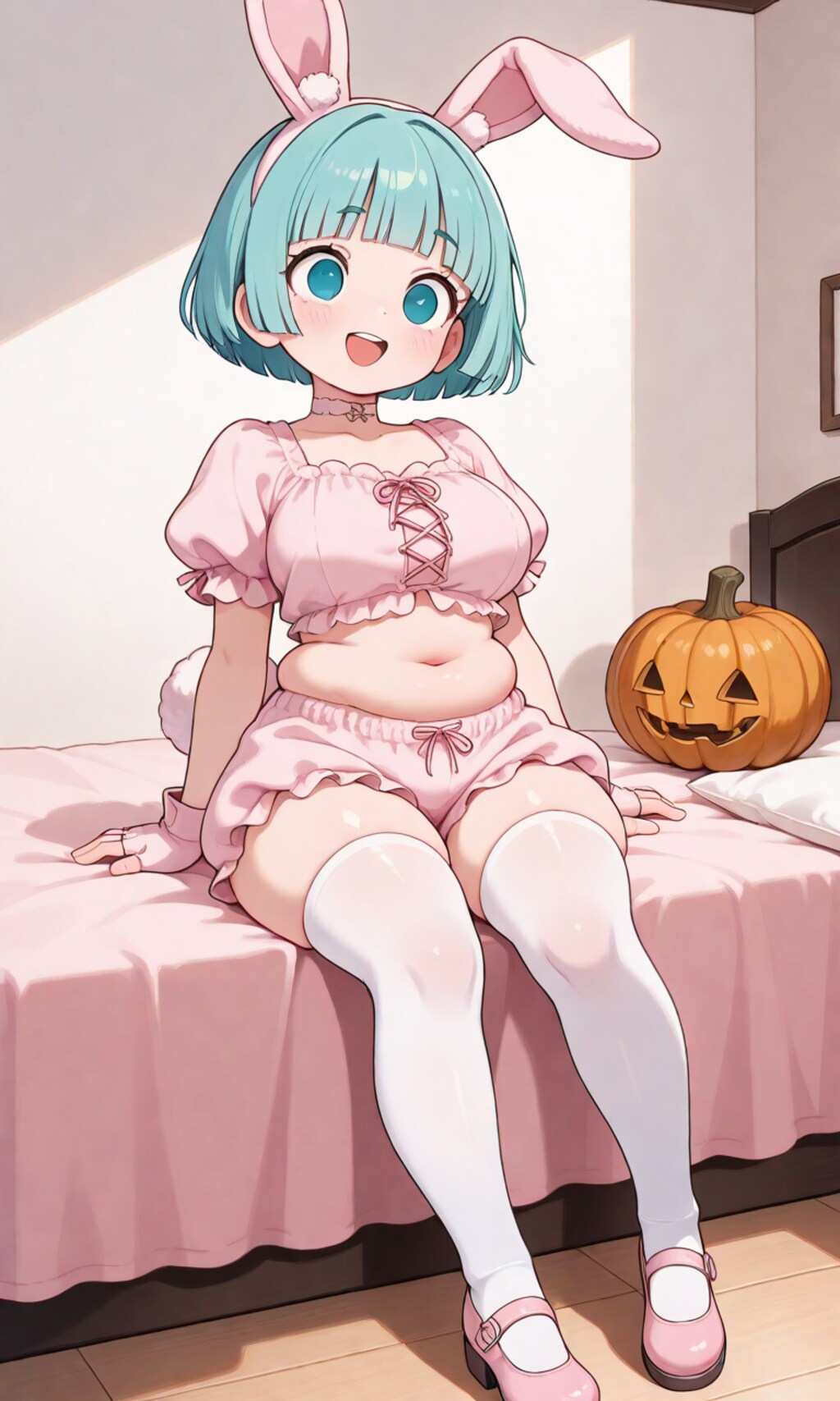 きみょうなうさぎちゃん