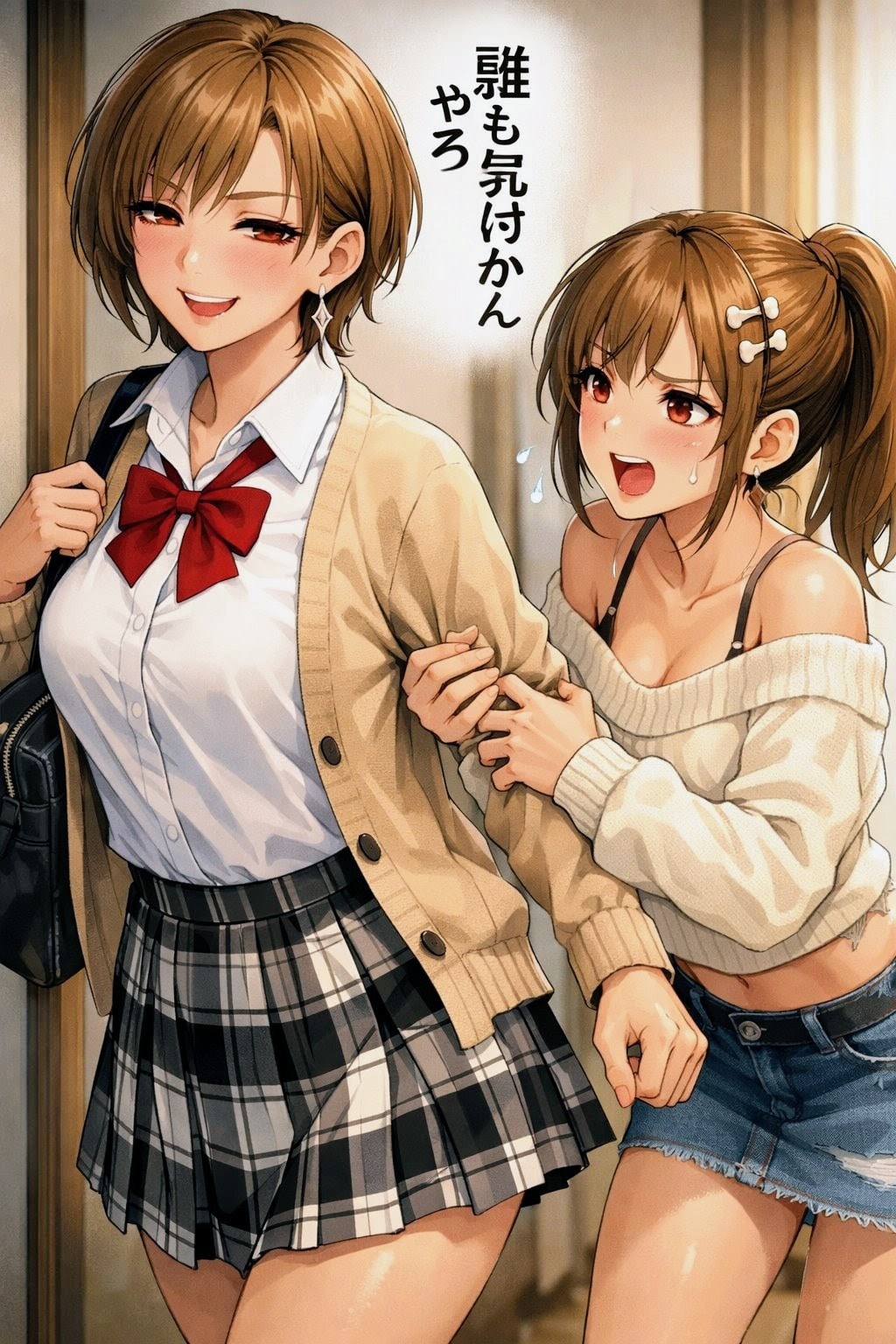 誠美(まこみ)オカン＆おにくちゃん🍖 | の人気AIイラスト・グラビア