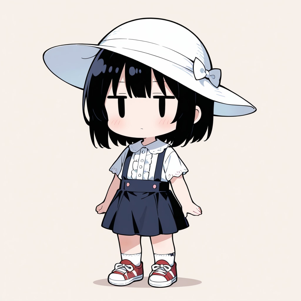 帽子を被る