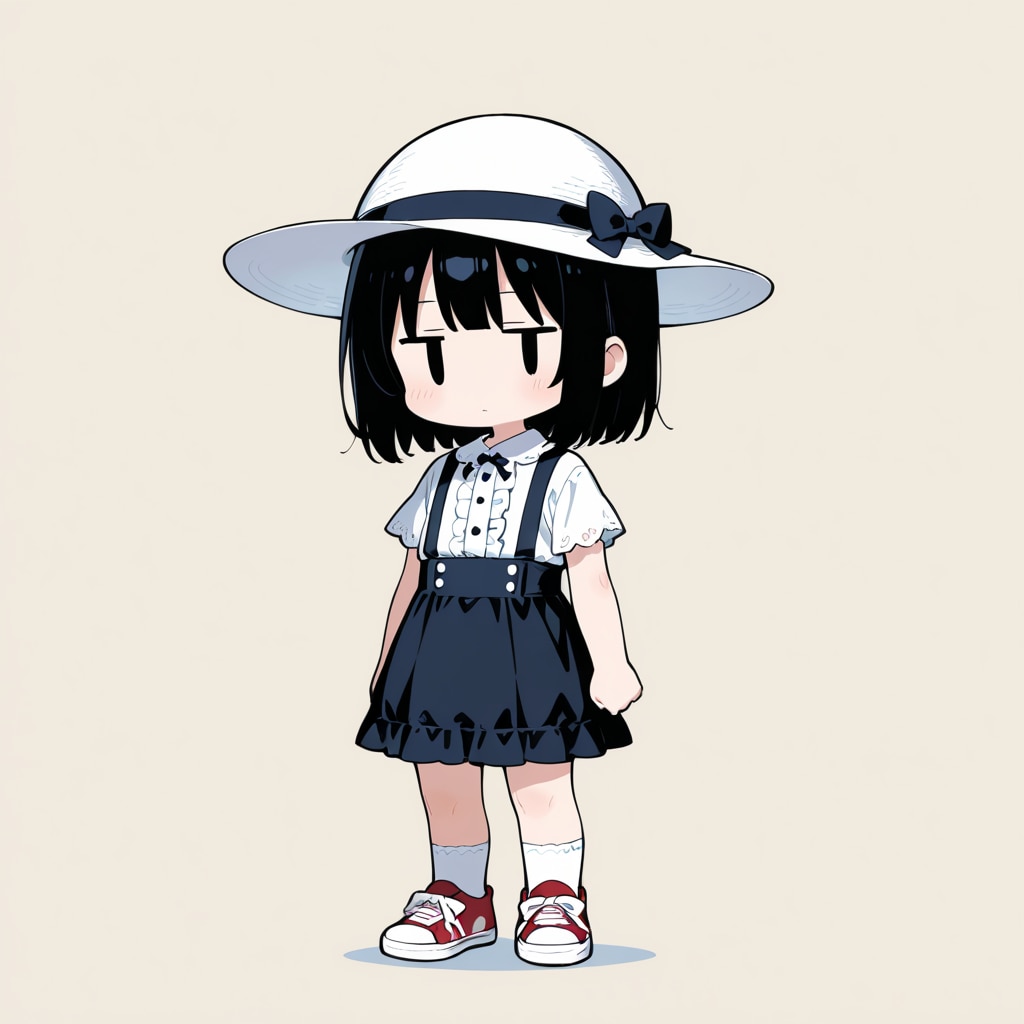 帽子を被る