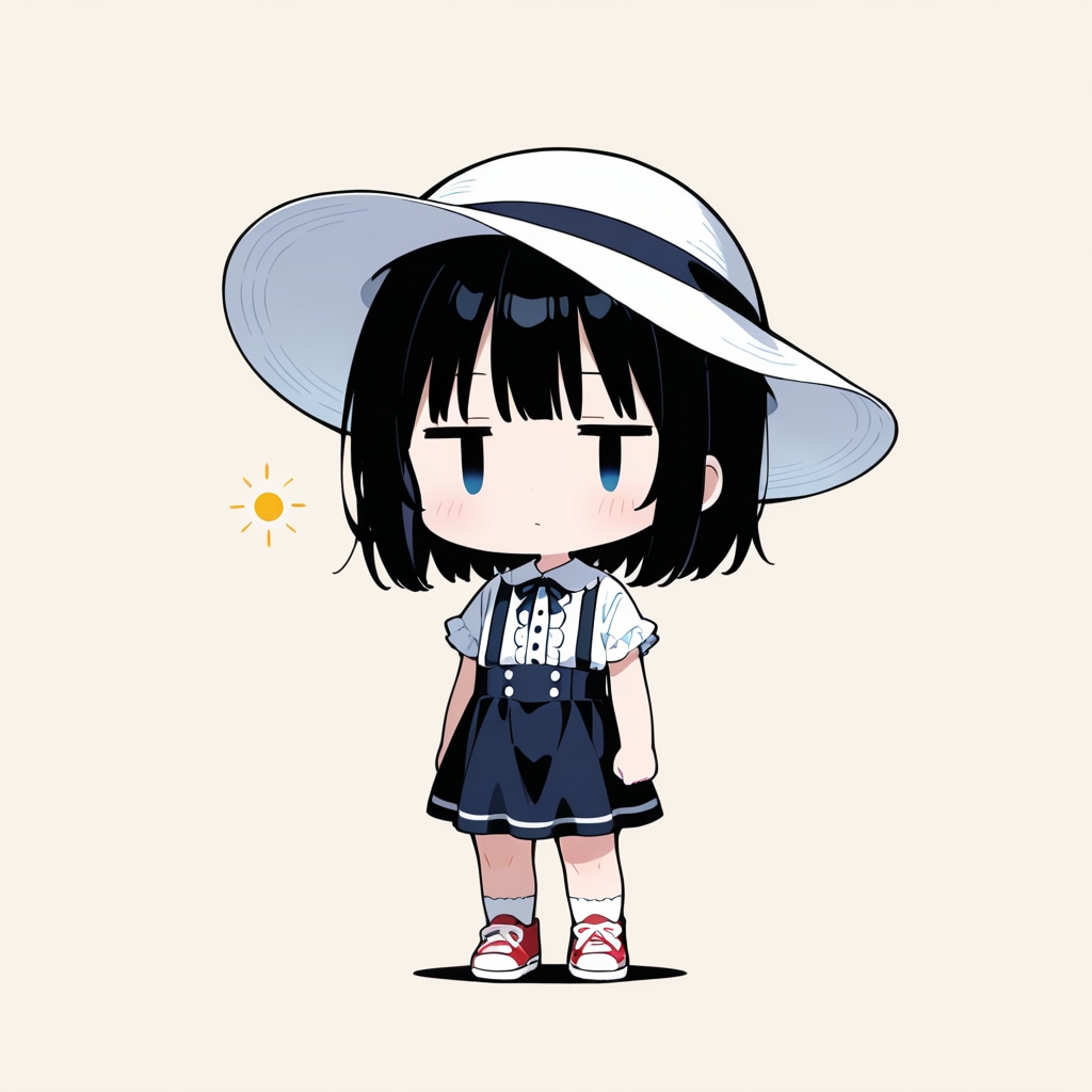 帽子を被る