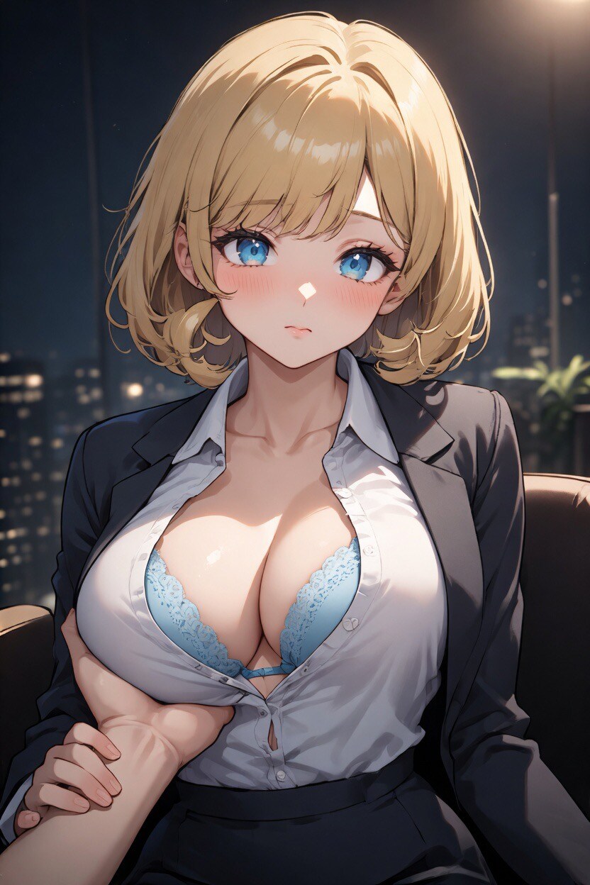 オフィスで