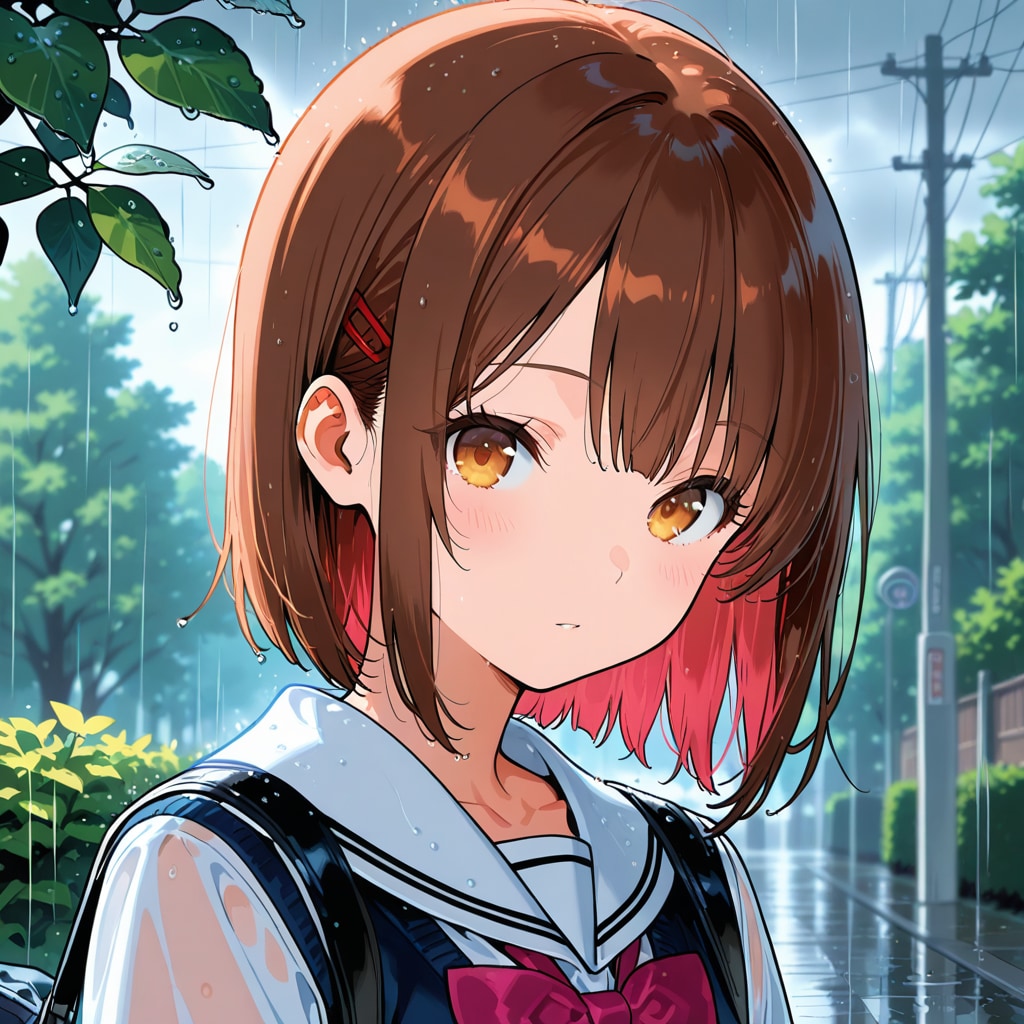 雨の少女