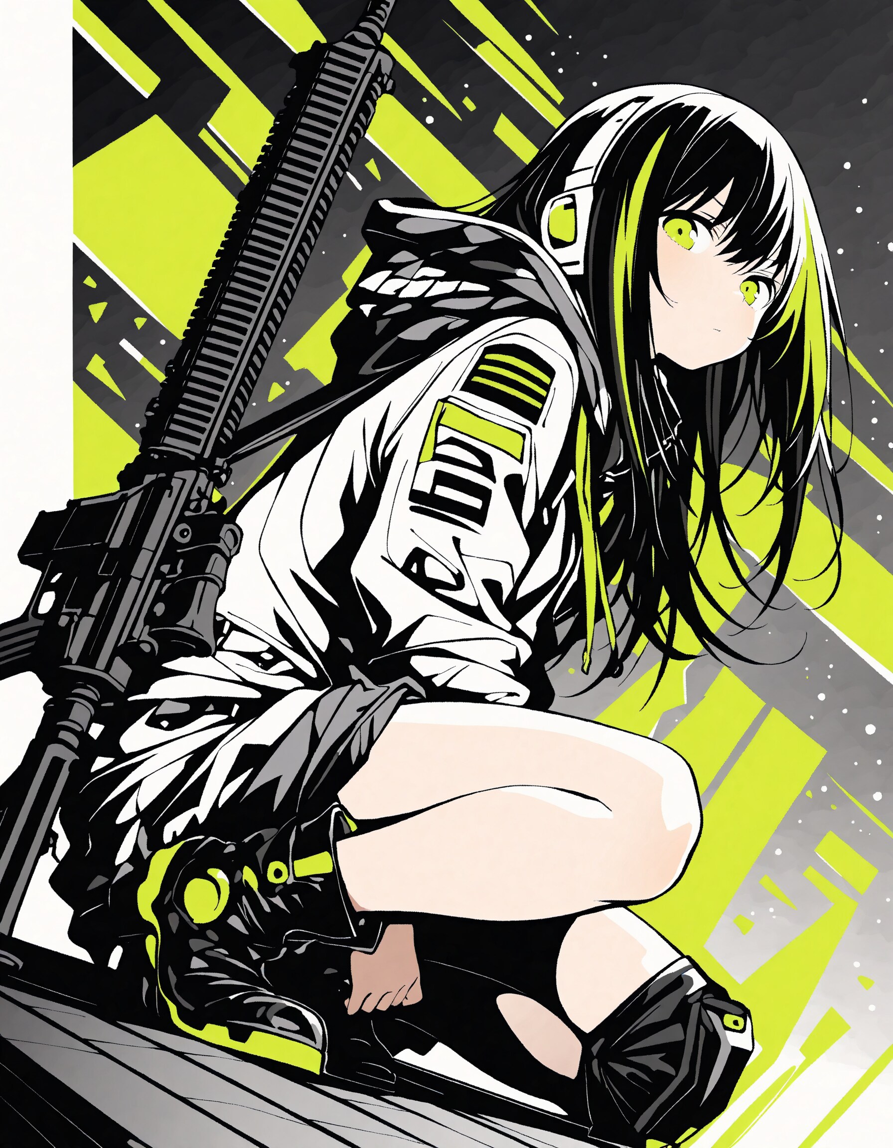 M4A1（ドルフロ） | の人気AIイラスト・グラビア