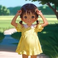 褐色ロリっ娘と春の日のおでかけ 6枚目