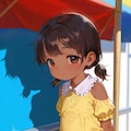 褐色ロリっ娘と春の日のおでかけ 5枚目