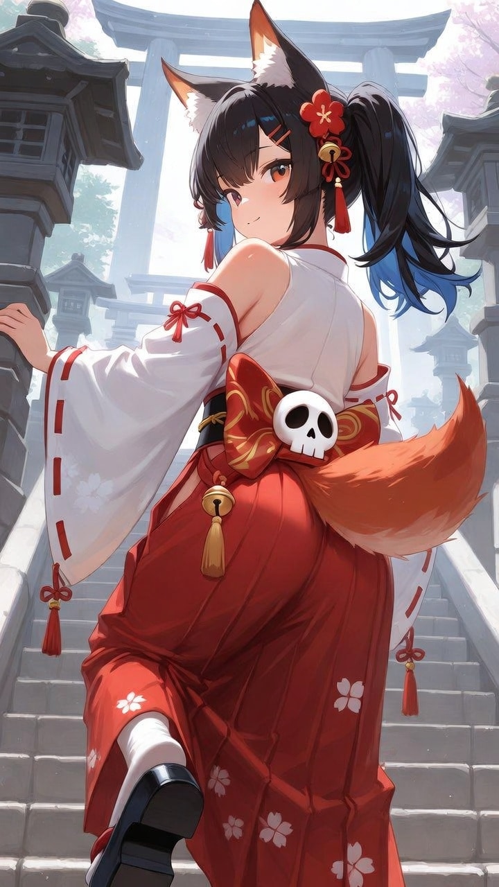 巫女な女の子