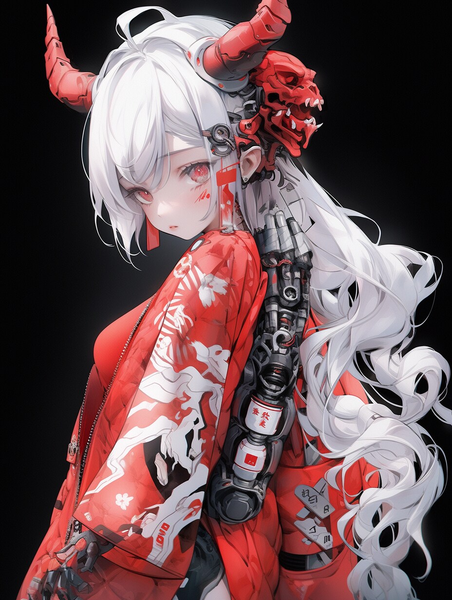 着物×悪魔 Kimono x Devil