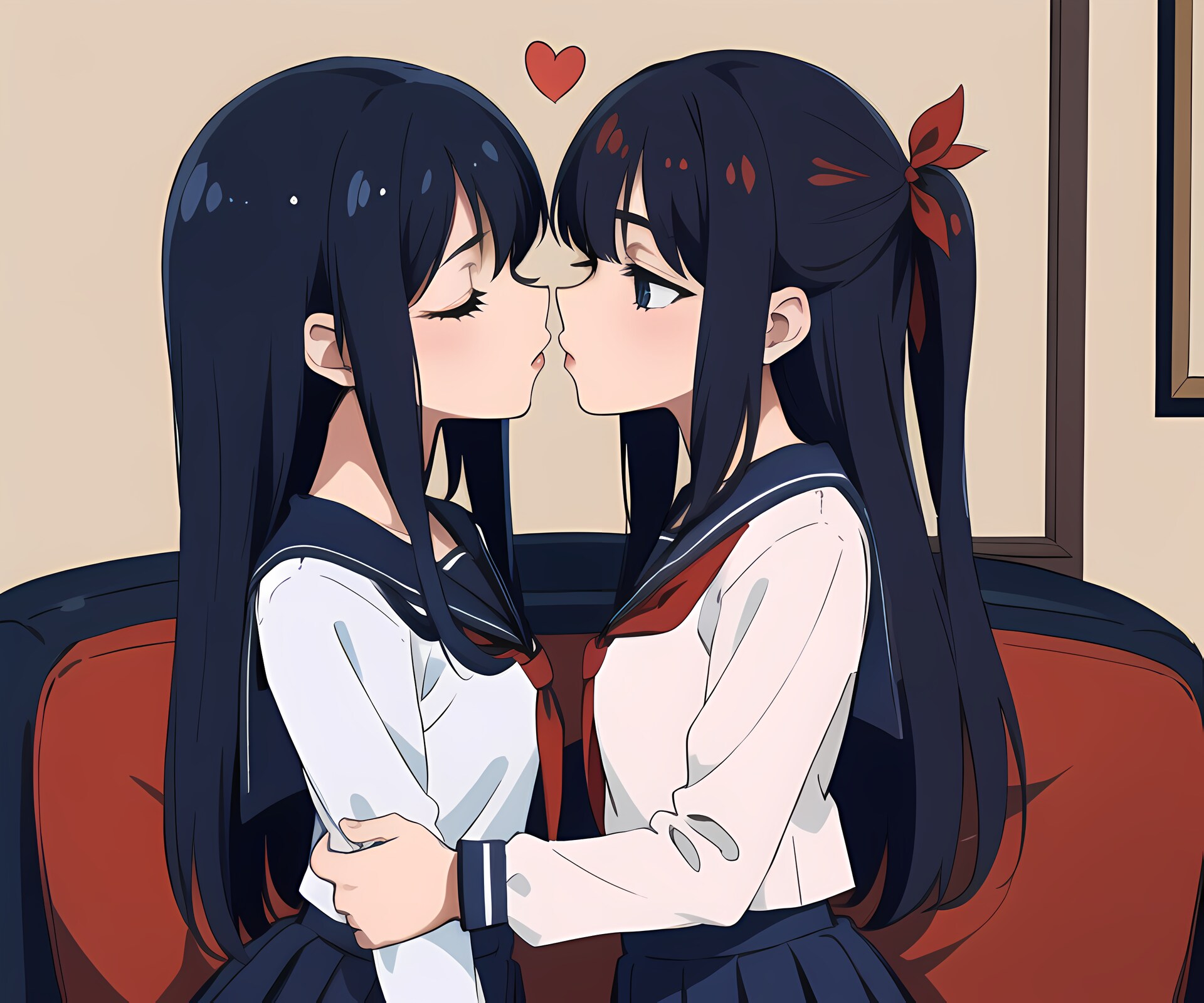 今日はキスの日だって♡