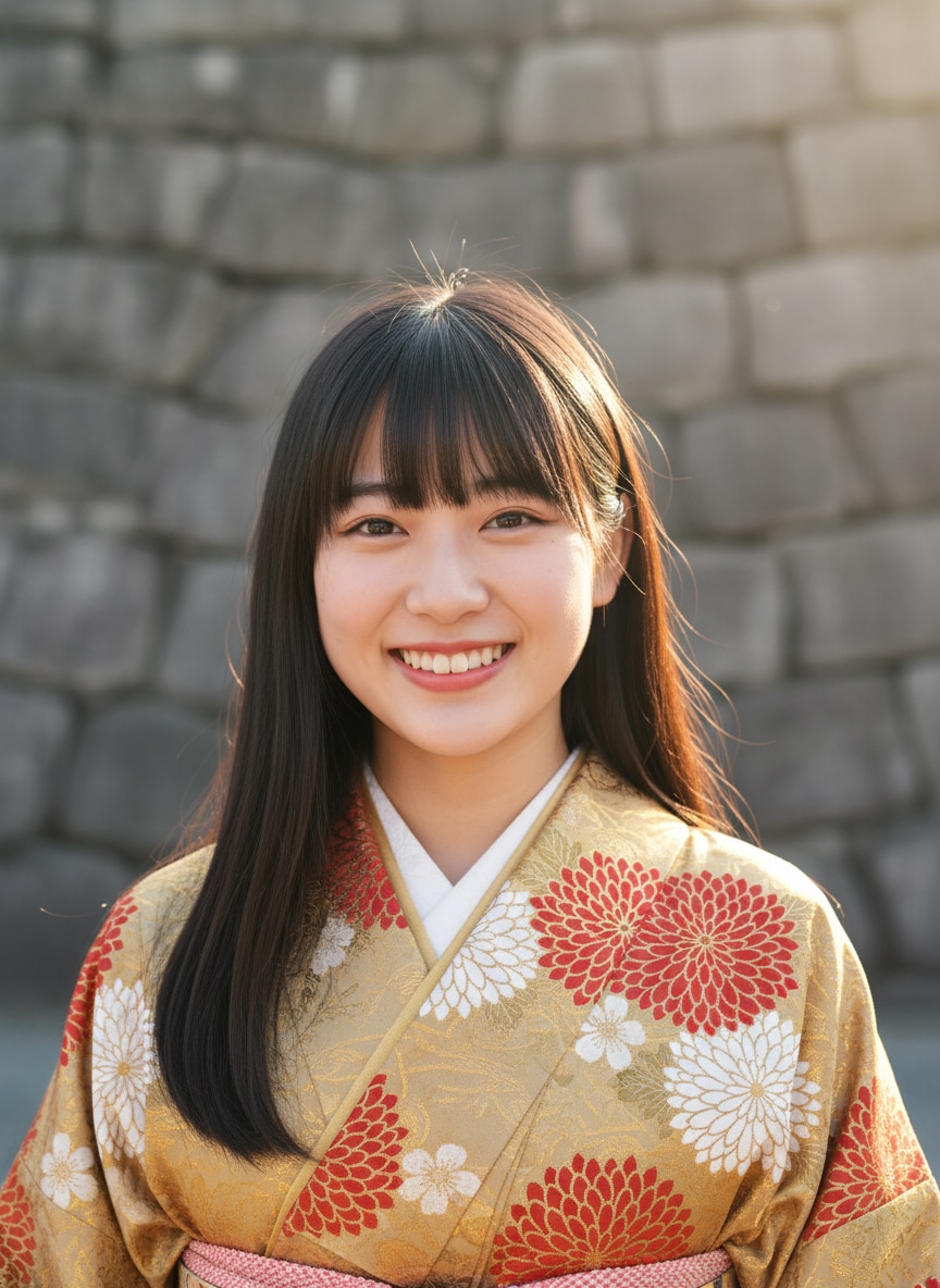 着物姿 ④ | の人気AIイラスト・グラビア