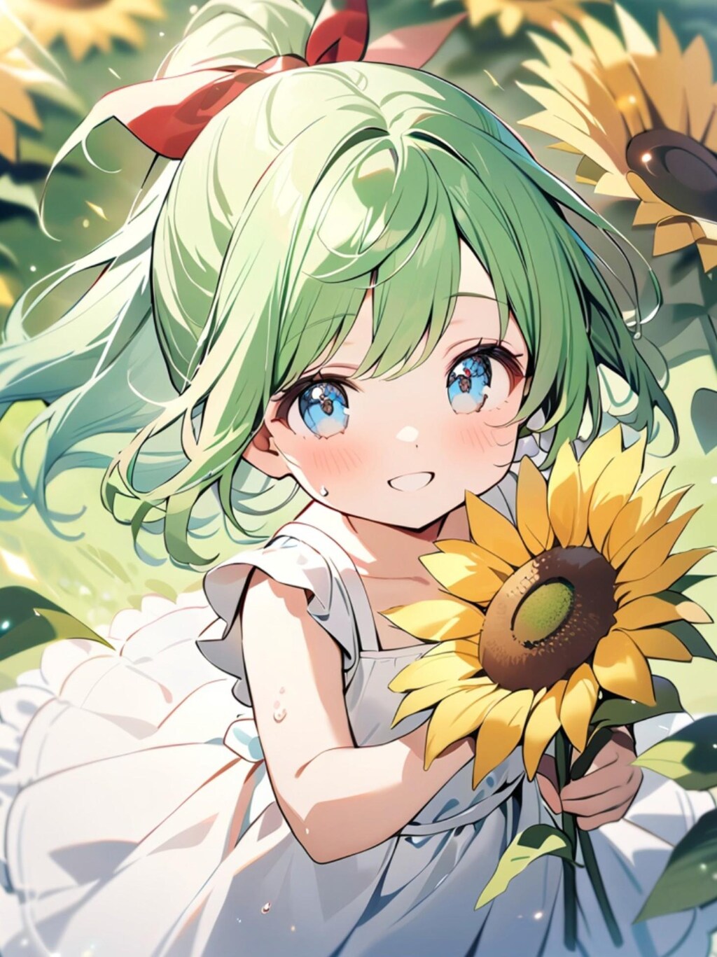 ひまわり少女ちゃん