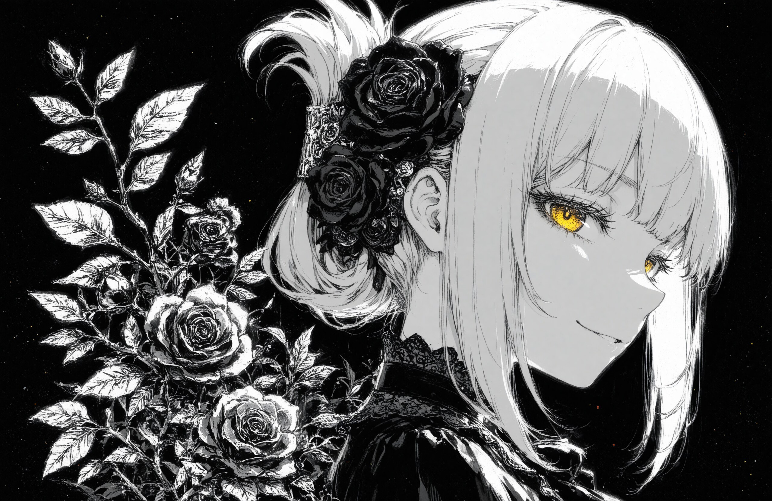 看板娘　black | の人気AIイラスト・グラビア