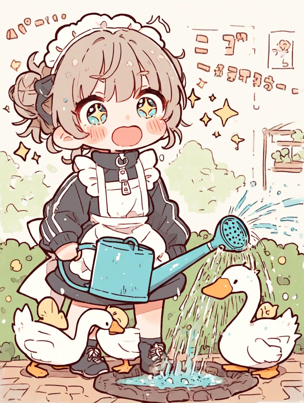 はい、お水だよー！ | の人気AIイラスト・グラビア