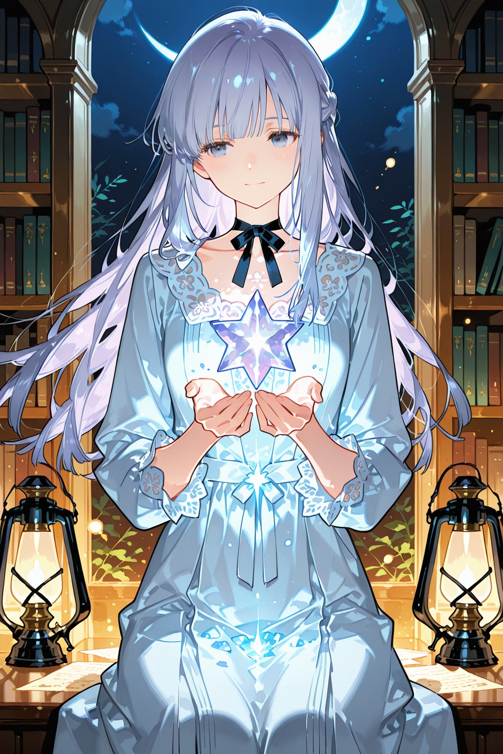 星録の司書 ミルフィ | の人気AIイラスト・グラビア