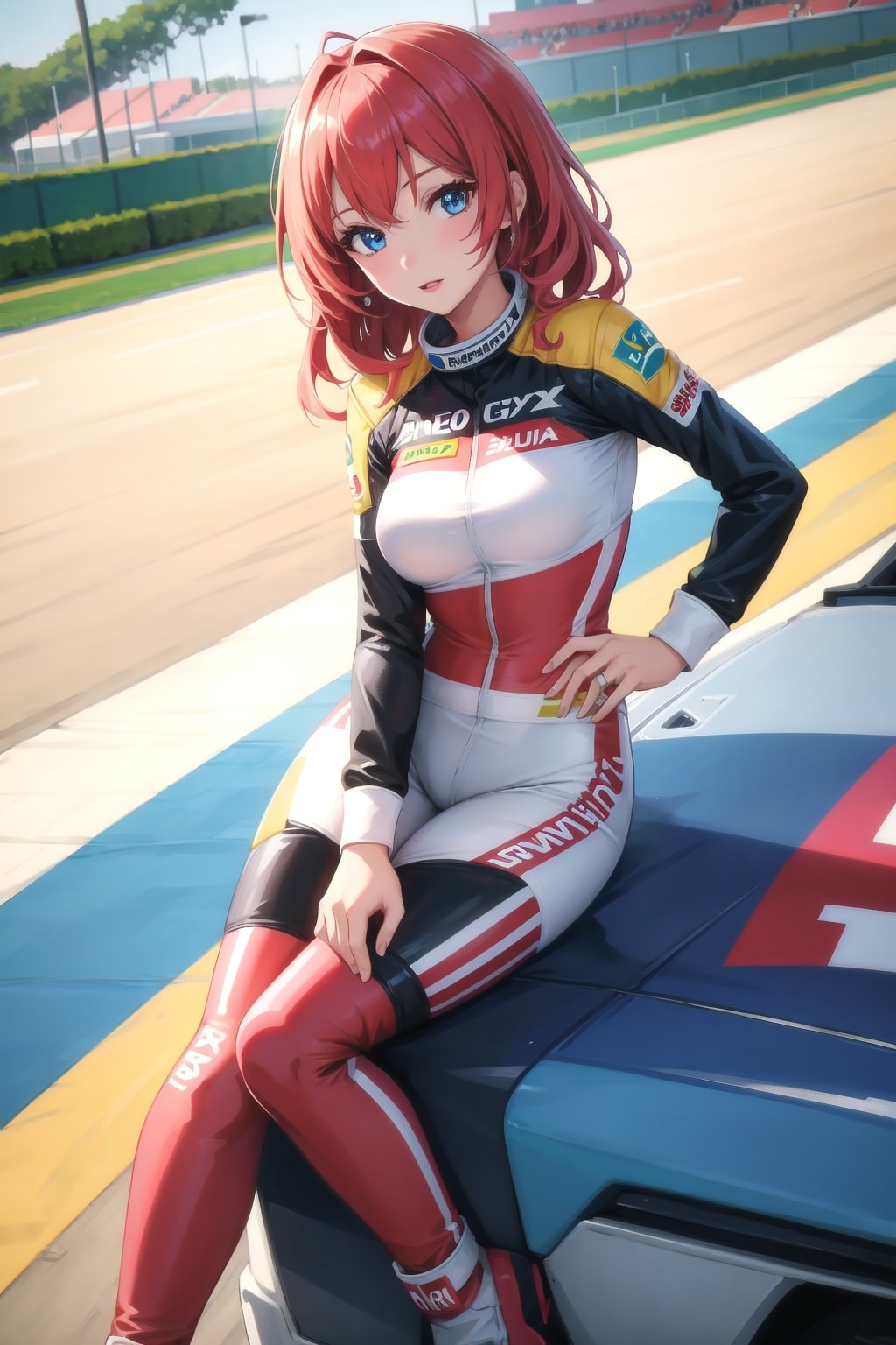 美少女レースクイーン | の人気AIイラスト・グラビア
