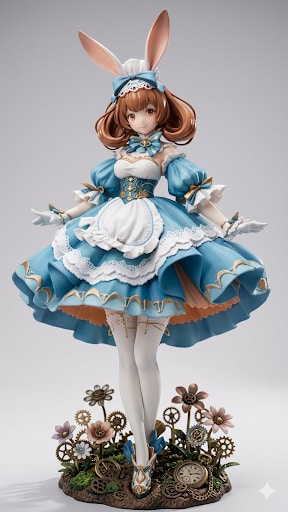 ウサ耳ドレス | の人気AIイラスト・グラビア