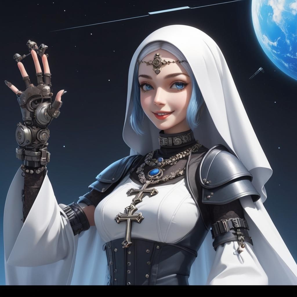 青空とひまわり