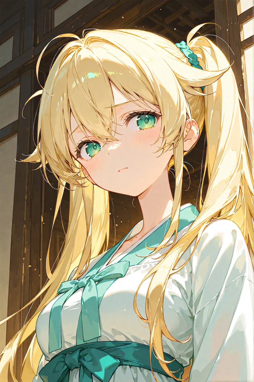 サイバーQILINちゃんと漢服QILINちゃん