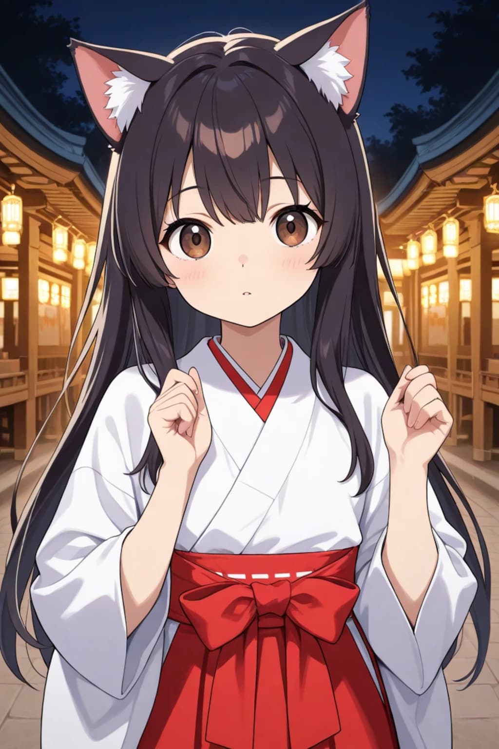 虎鼠神社ケモ耳