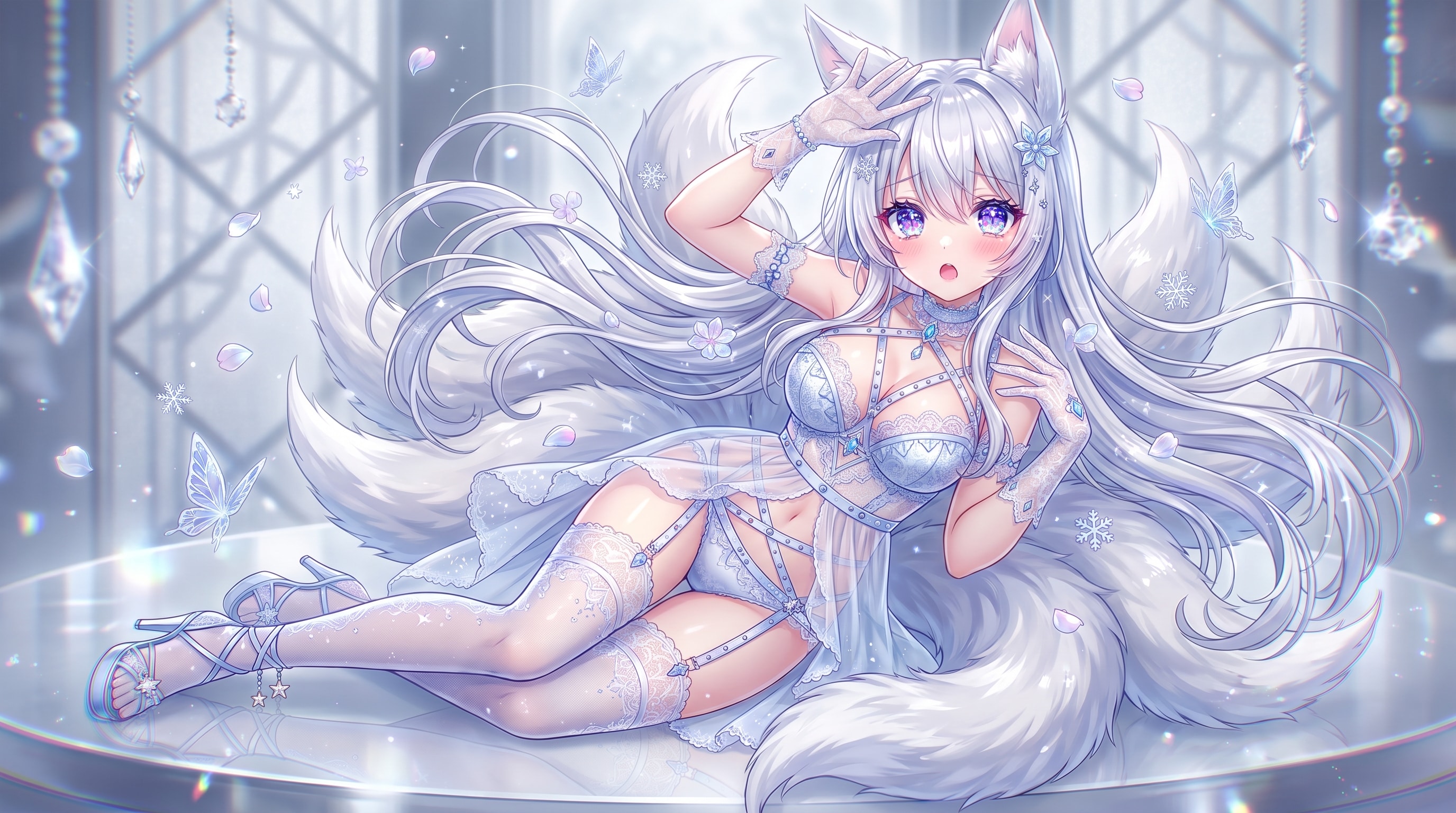 白狐九尾幻彩堂