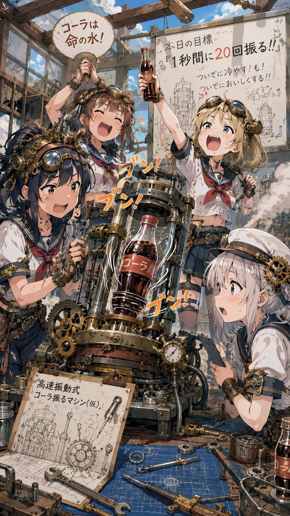 高速振動式コーラ振るマシン(仮)