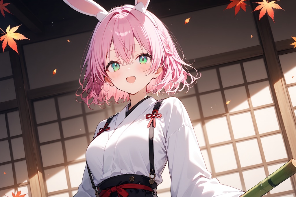 ウサミミ巫女の李々花