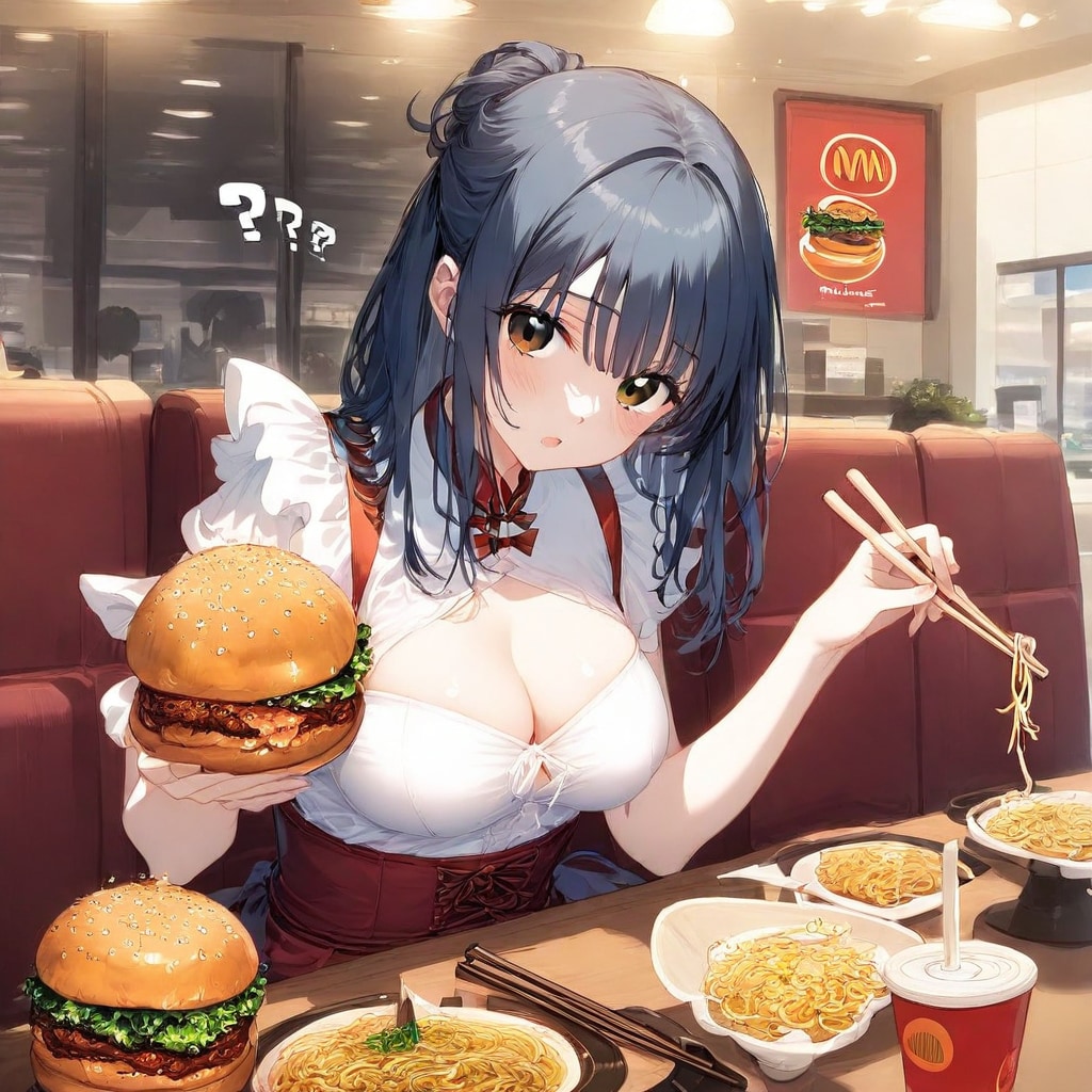 本当は鰻重を出したかったんだ…何故こいつ(マック)が… WAVE