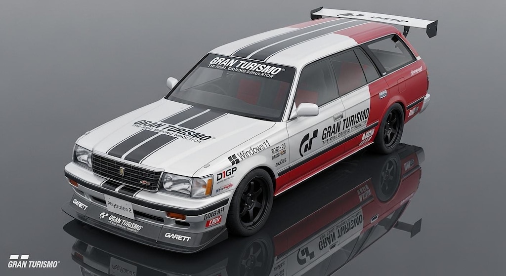 クラウンワゴングランツーリスモプレゼントカー