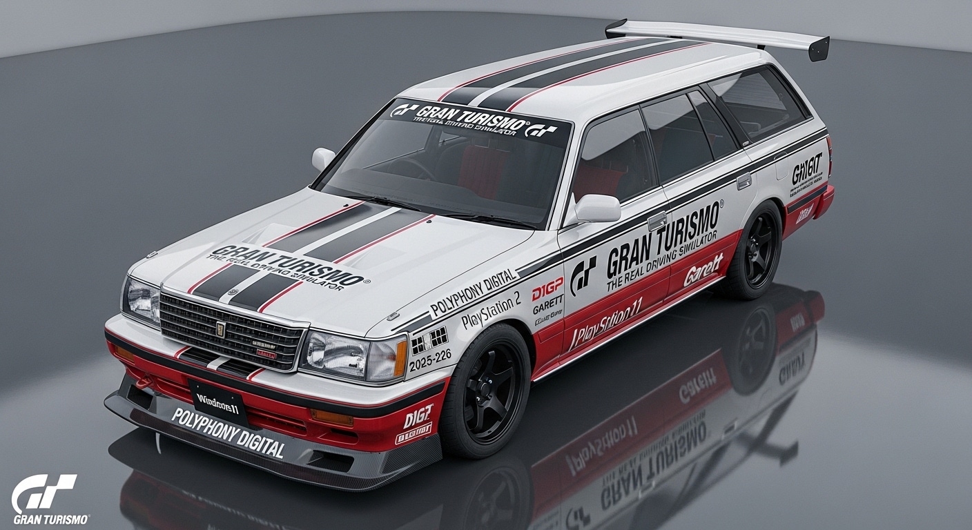 クラウンワゴングランツーリスモプレゼントカー | の人気AIイラスト・グラビア