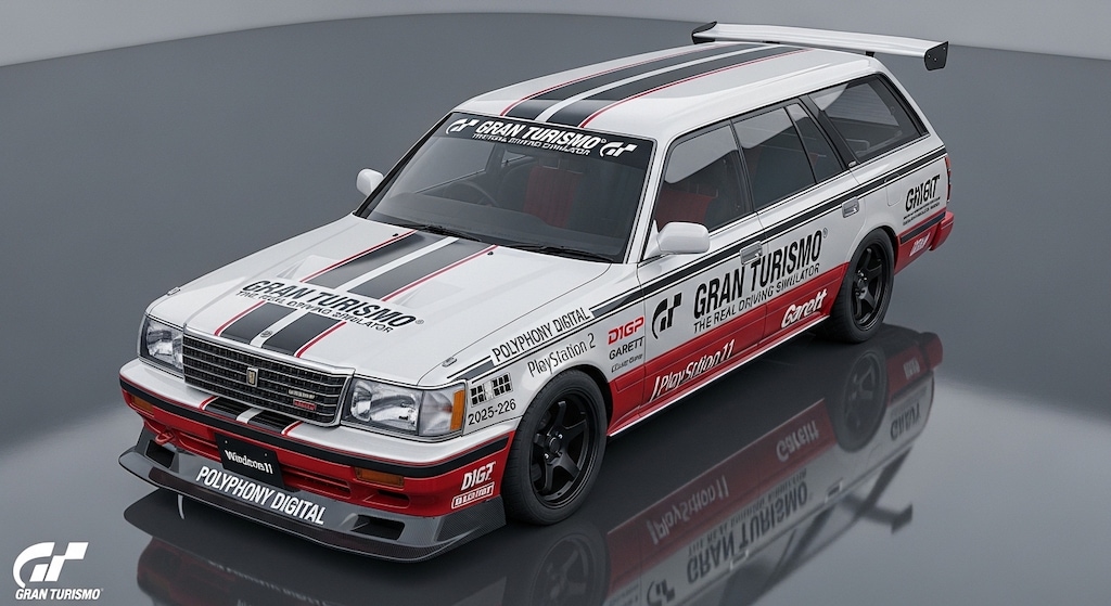 クラウンワゴングランツーリスモプレゼントカー