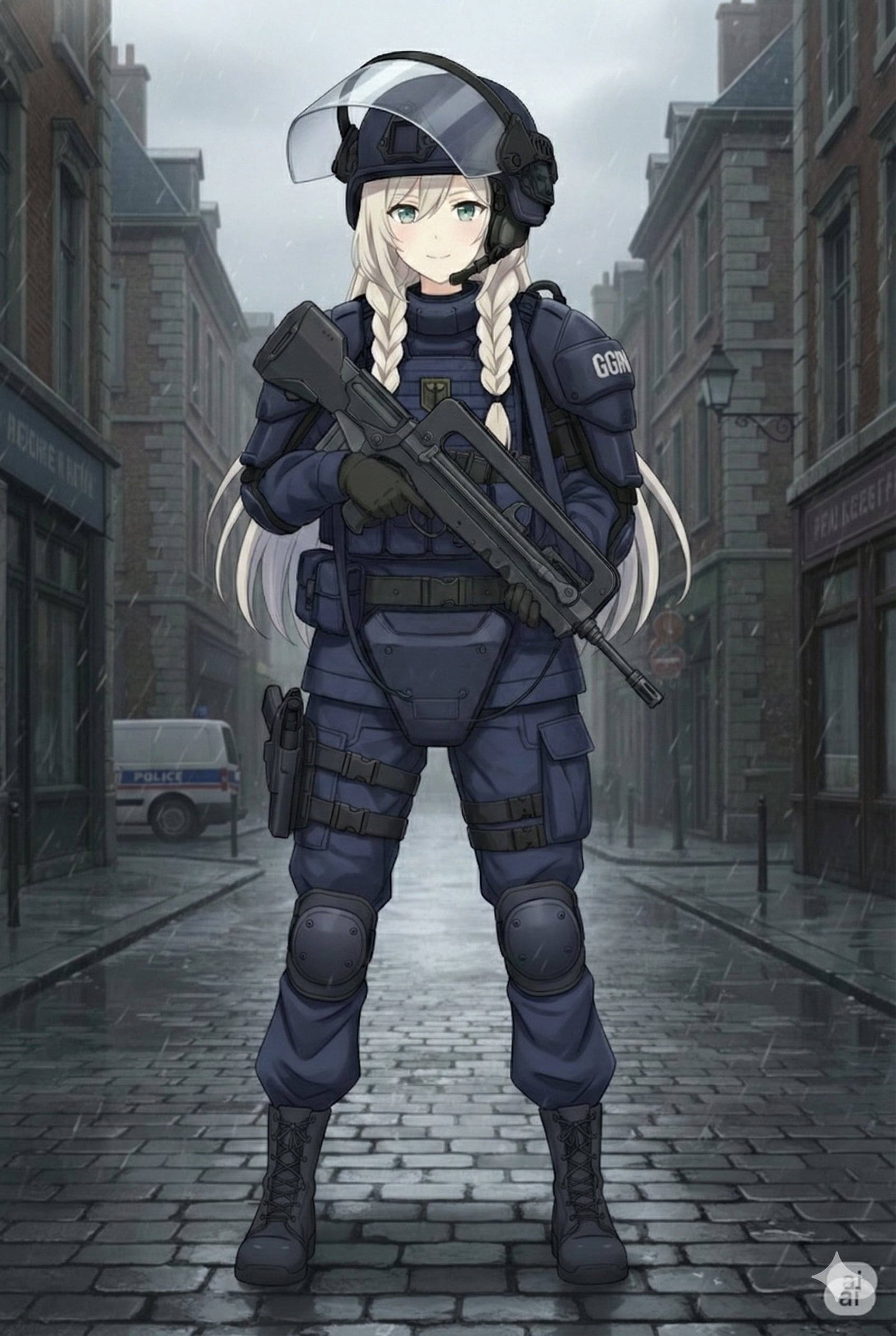 GIGN隊員 | の人気AIイラスト・グラビア