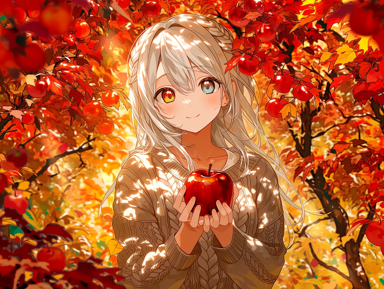 9９.「り」→「りんご」鈴九 | の人気AIイラスト・グラビア