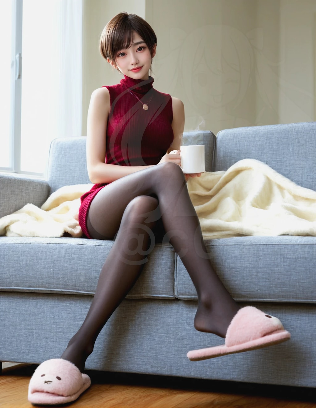 お仕事モードはどこへ？朝の献立に悩む瞳ママ