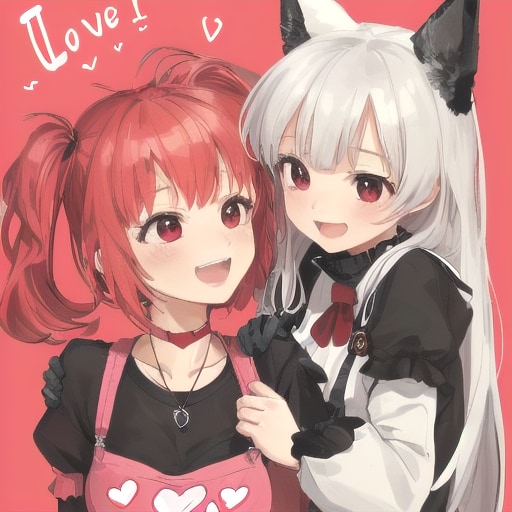 ４大好きだよV4B | の人気AIイラスト・グラビア