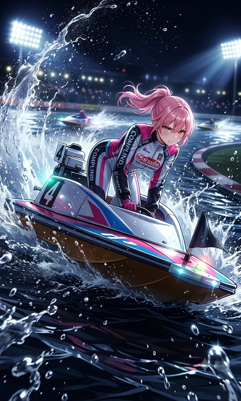 【よその子、莉華ちゃん】Dynamite BOAT RACE