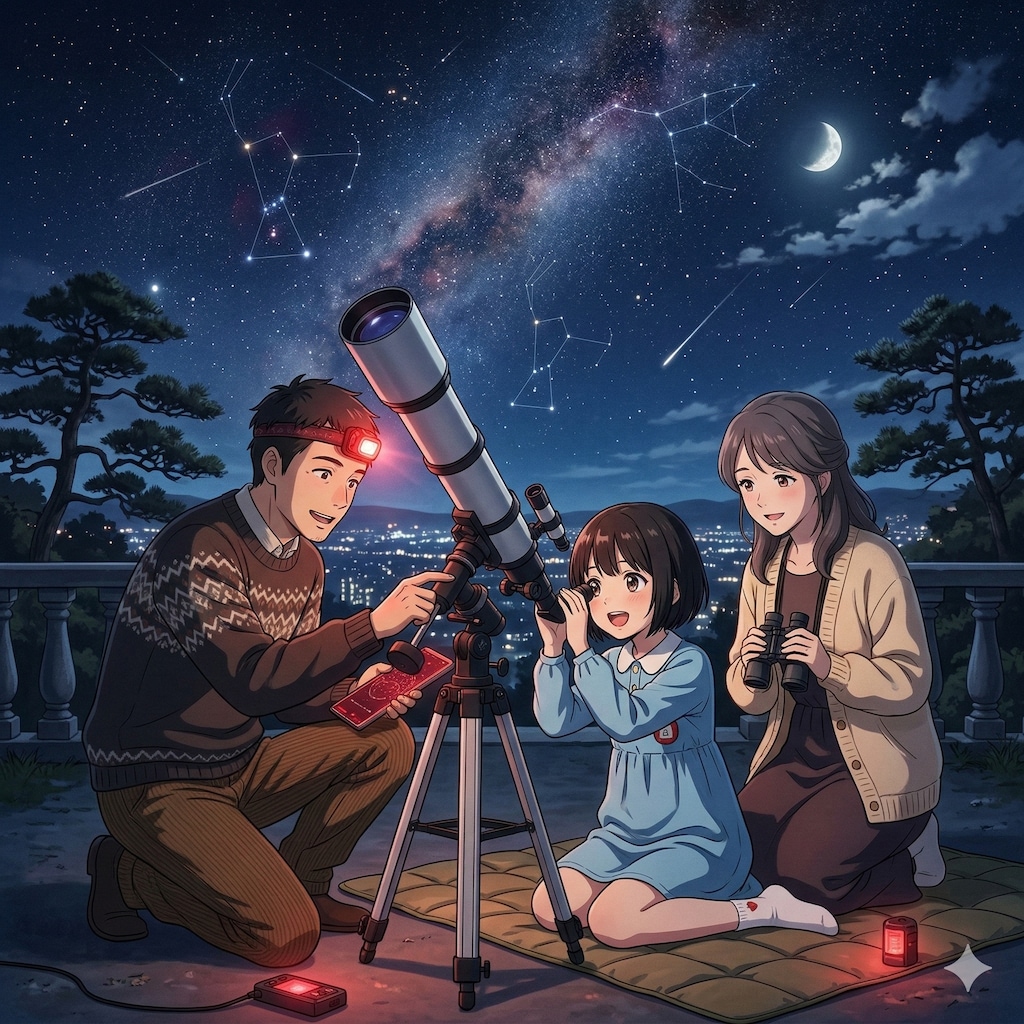 天体観測な家族