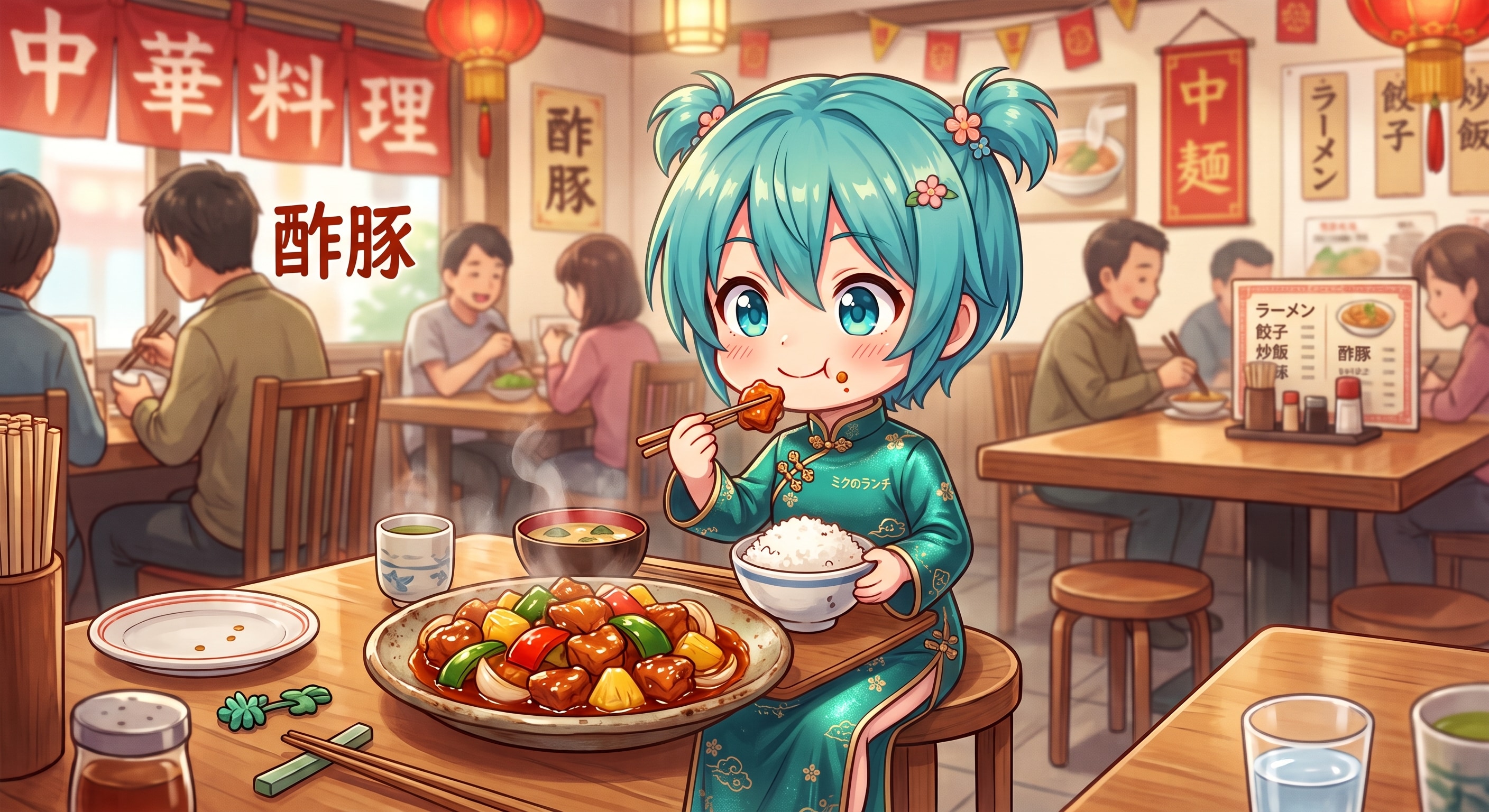 今日のお昼は酢豚です | の人気AIイラスト・グラビア