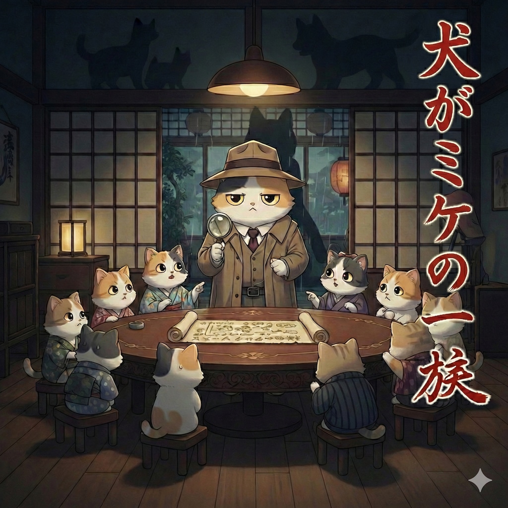 猫かわ映画「犬がミケの一族」