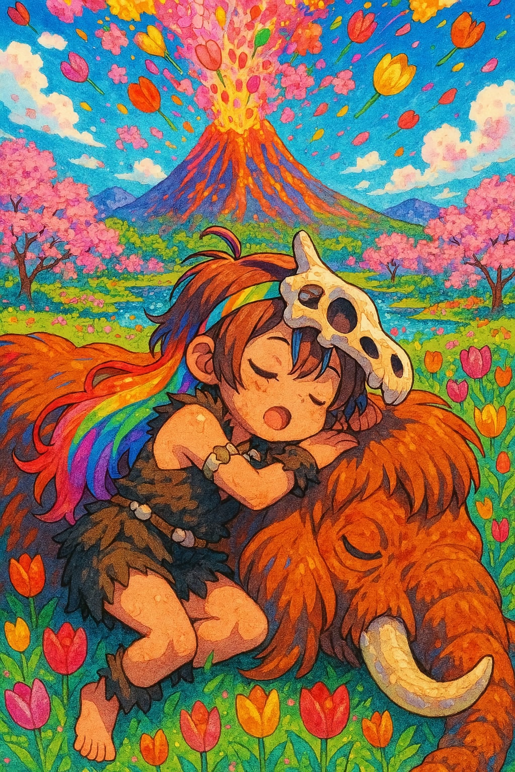 原始ギャル娘【春眠/ここだけ原始時代】