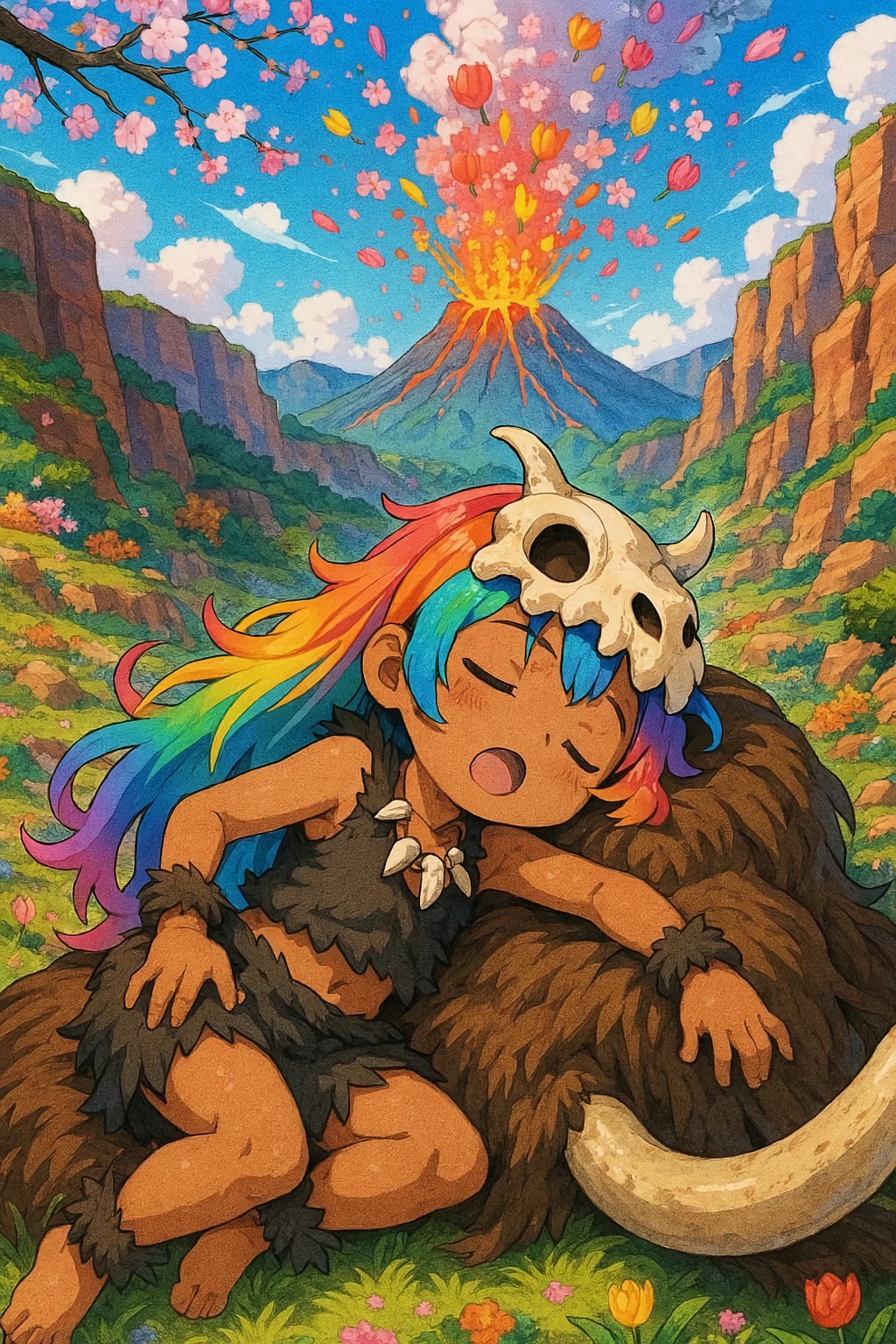 原始ギャル娘【春眠/ここだけ原始時代】