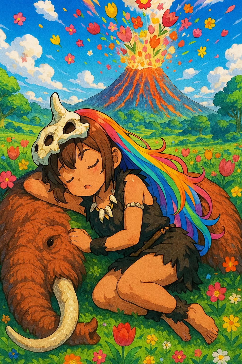 原始ギャル娘【春眠/ここだけ原始時代】