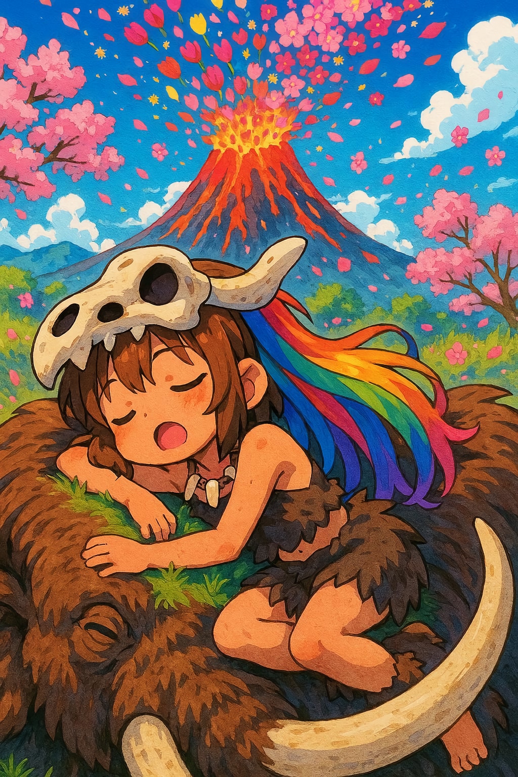 原始ギャル娘【春眠/ここだけ原始時代】